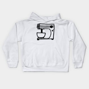 Hand Drawn Mixer Kids Hoodie